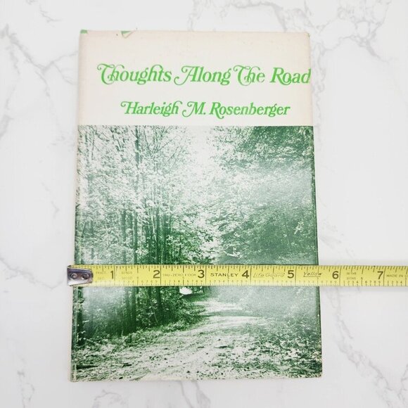 Thoughts Along the Road Harleigh Rosenberger Hardcover DJ 1st Edition 1966 - Picture 5 of 6